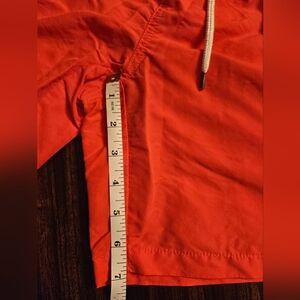 Polo Ralph Lauren Swim Trunks Men’s Small Orange 7in Inseam EUC